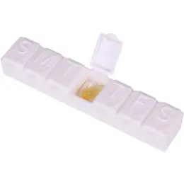 Altitude Emery Weekly Pill Box Unbranded Open